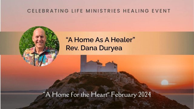 Rev. Dana Duryea’s Talk – A Home as a Healer